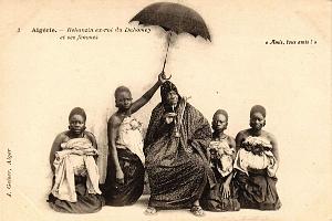 Algerie - Ex-Roi du Dahomey 01